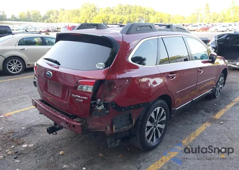 2016 Subaru Outback 3.6R Limited z USA, uszkodzony, nr VIN 4S4BSENCXG3354213